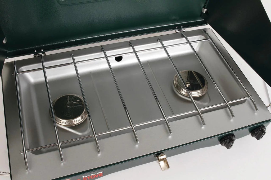 Matchlight 10,000 BTU 2-Burner Propane Stove in Black by Brand