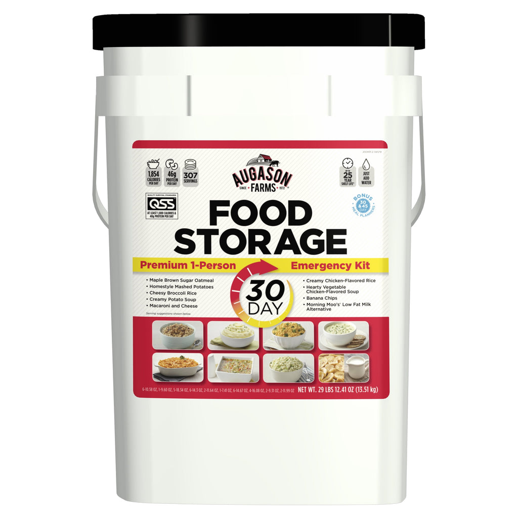 30-Day Emergency Food Supply | 1-Person QSS Certified