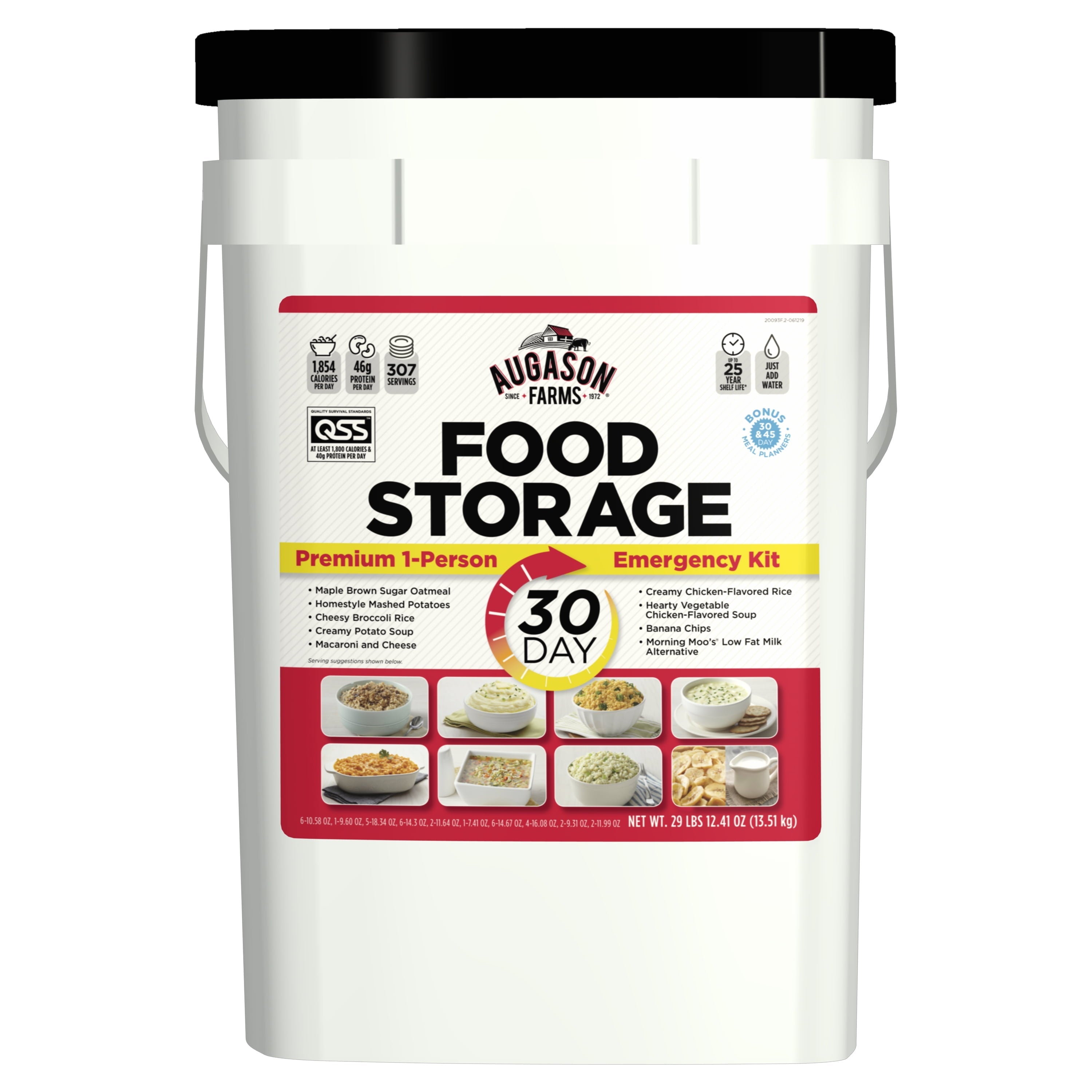 30-Day Emergency Food Supply | 1-Person QSS Certified