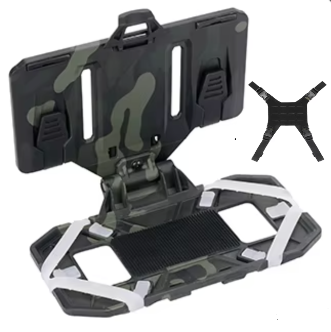 Chest Phone Mount for Tactical Vest - MOLLE Navigation Board Phone Holder
