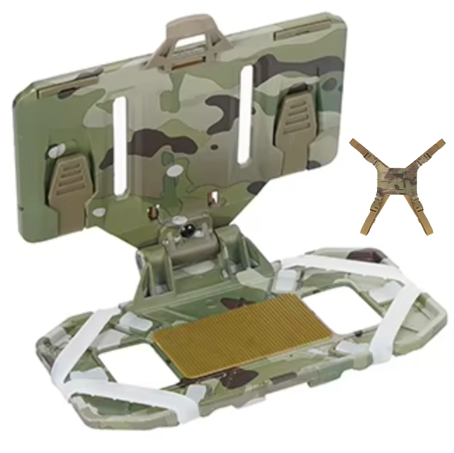 Chest Phone Mount for Tactical Vest - MOLLE Navigation Board Phone Holder