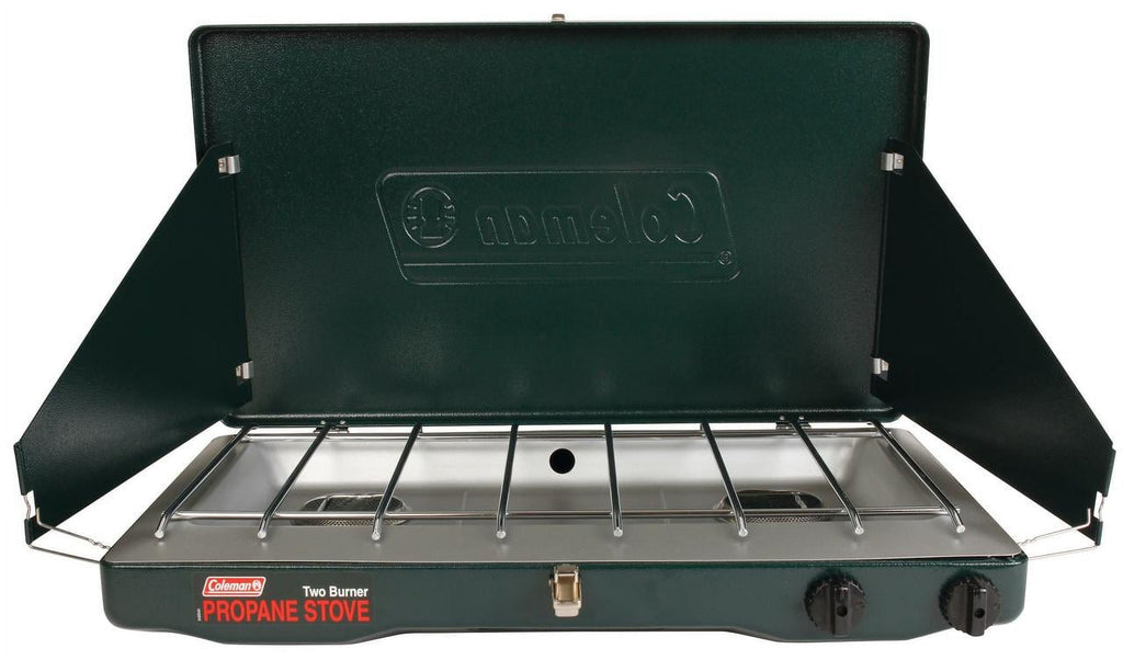 Matchlight 10,000 BTU 2-Burner Propane Stove in Black by Brand