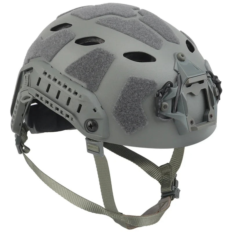 Lightweight FAST Helmet with NVG Mount & Side Rails – Airsoft & Paintball Protective Gear