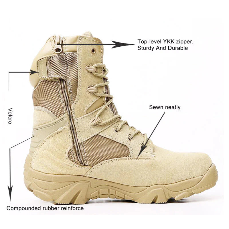 Mens Tactical Boots Light Duty Military Boots