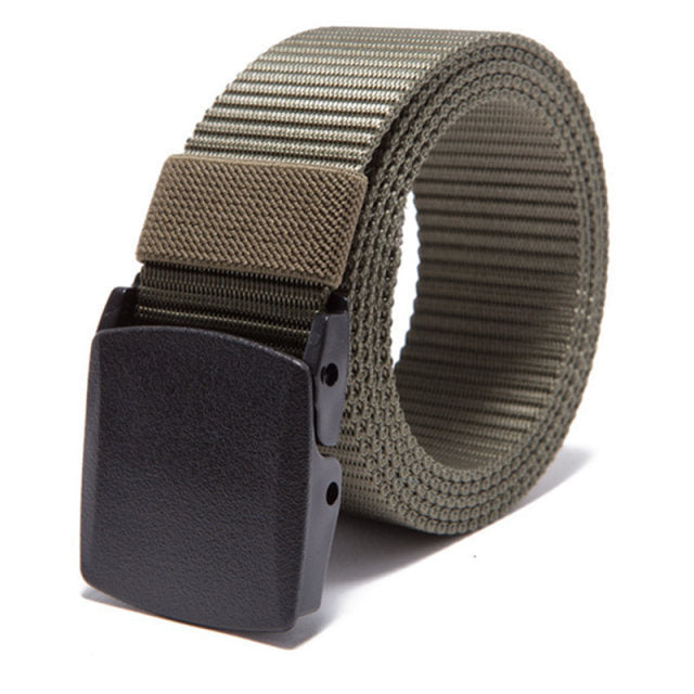 Mens Heavy Duty Canvas Belts with Breathable Webbing