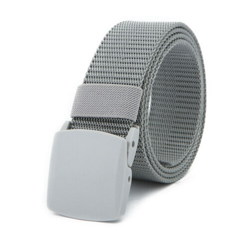 Mens Heavy Duty Canvas Belts with Breathable Webbing