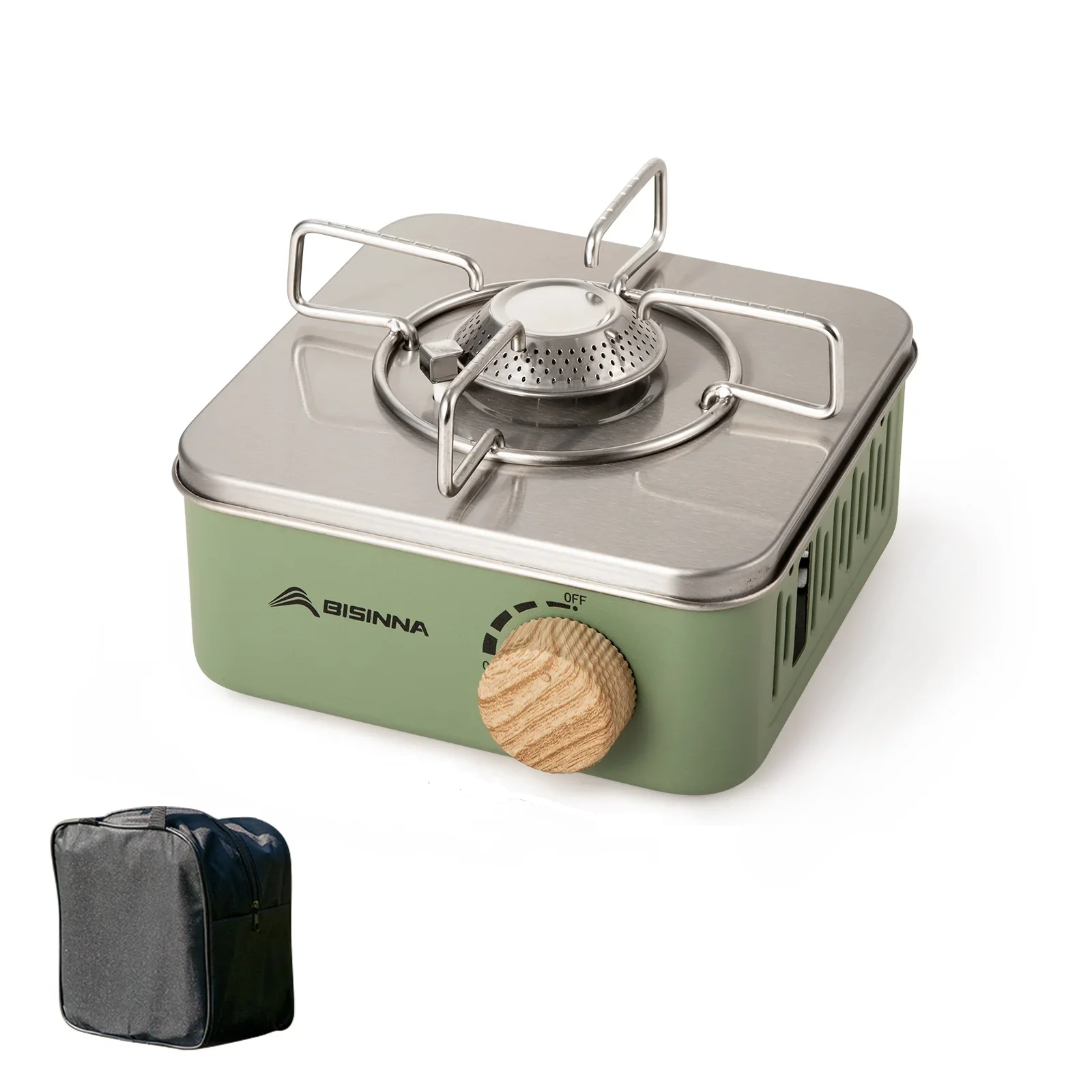 Mini Foldable Camping Stove – Portable Backpacking Gas Stove for Hiking & Outdoor Cooking