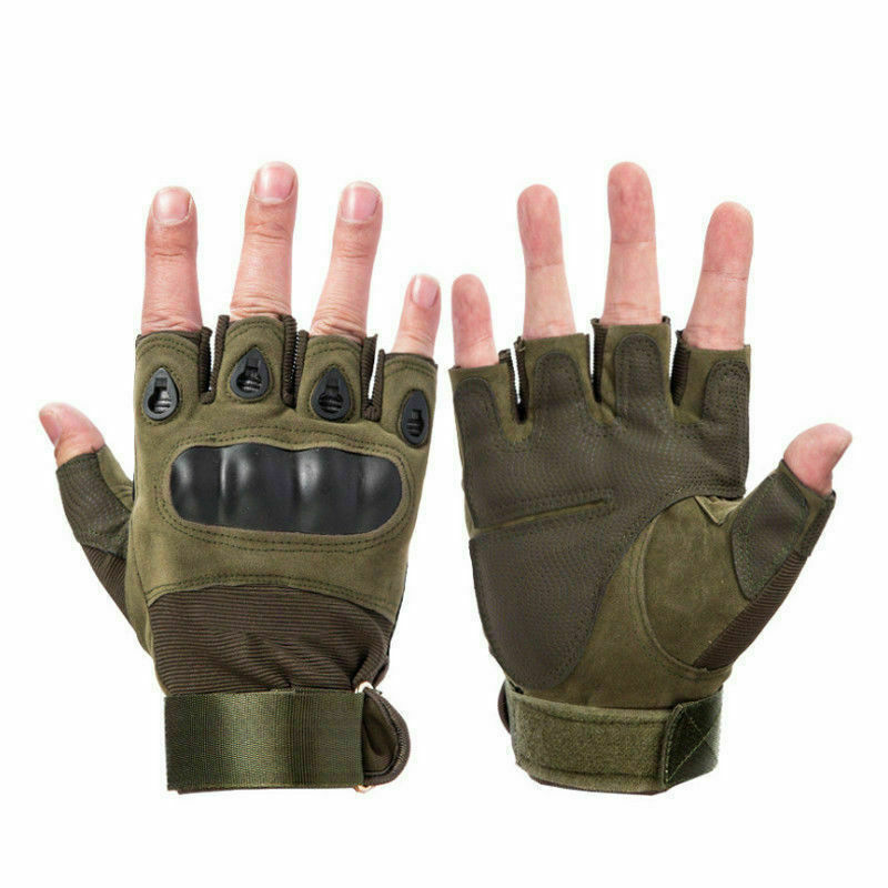 MilitaryKart Tactical Gloves – Hard Knuckle, Touchscreen, Full Finger & Fingerless Options