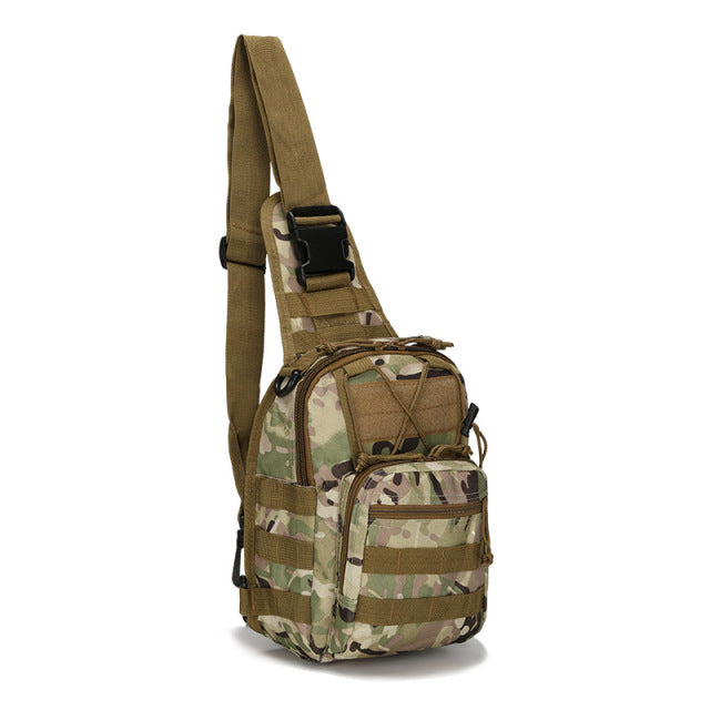 Tactical Shoulder Sling Backpack Military Grade Outdoor Compact