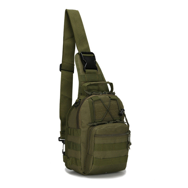 Tactical Shoulder Sling Backpack Military Grade Outdoor Compact