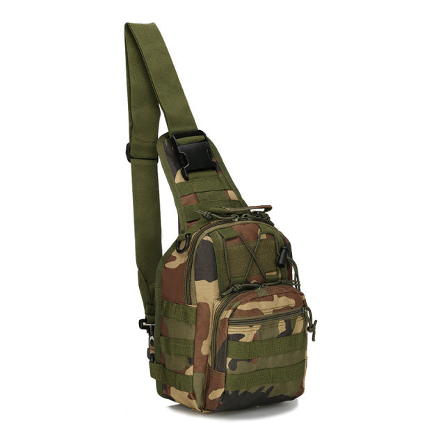Tactical Shoulder Sling Backpack Military Grade Outdoor Compact