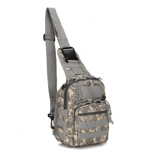 Tactical Shoulder Sling Backpack Military Grade Outdoor Compact