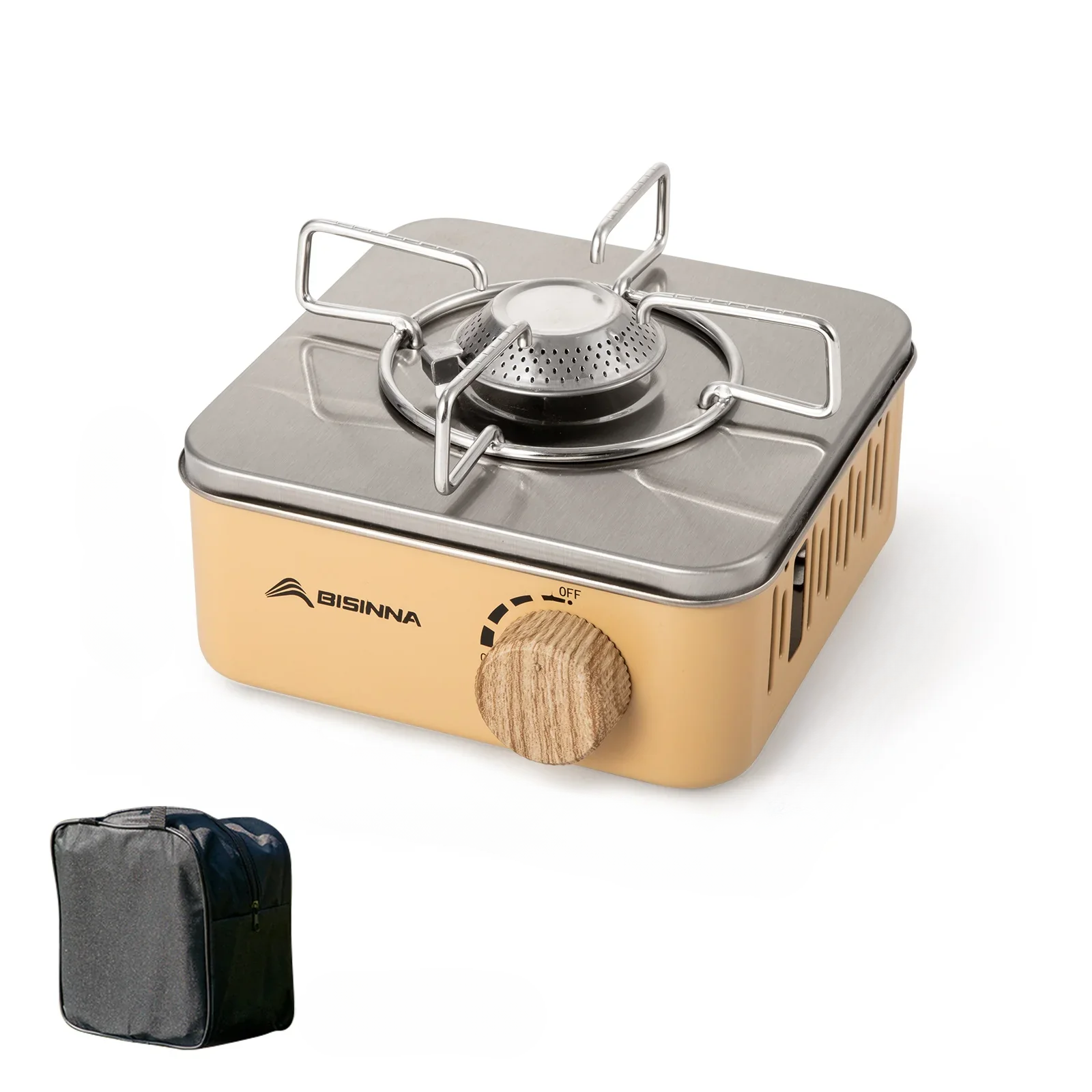 Mini Foldable Camping Stove – Portable Backpacking Gas Stove for Hiking & Outdoor Cooking