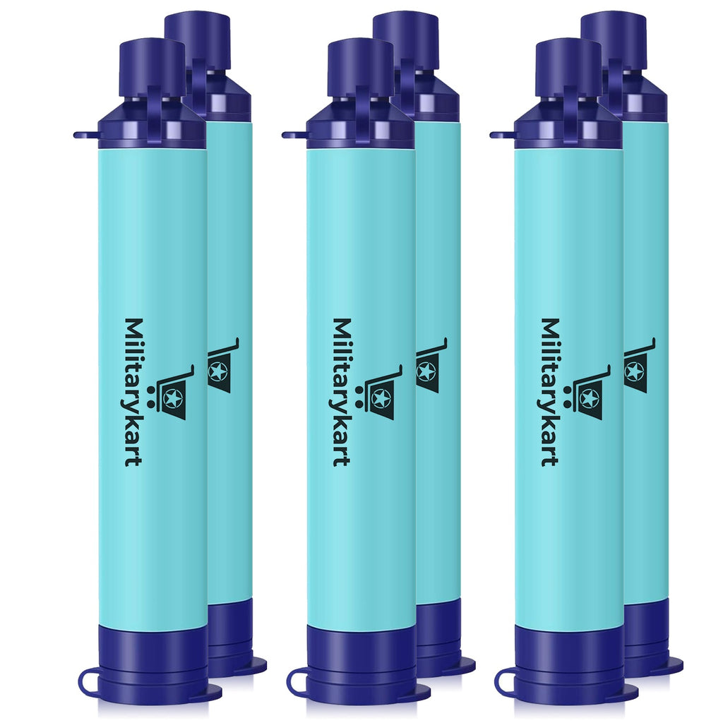 Personal Water Filter Straw – 5-Stage Portable Water Purifier for Camping, Hiking, Travel & Emergency Kits