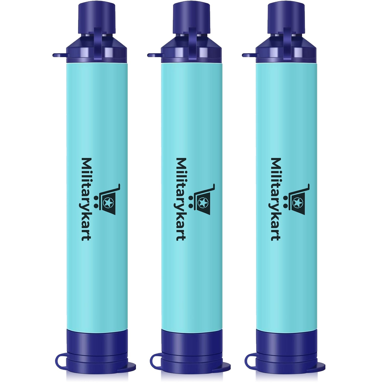 Personal Water Filter Straw – 5-Stage Portable Water Purifier for Camping, Hiking, Travel & Emergency Kits