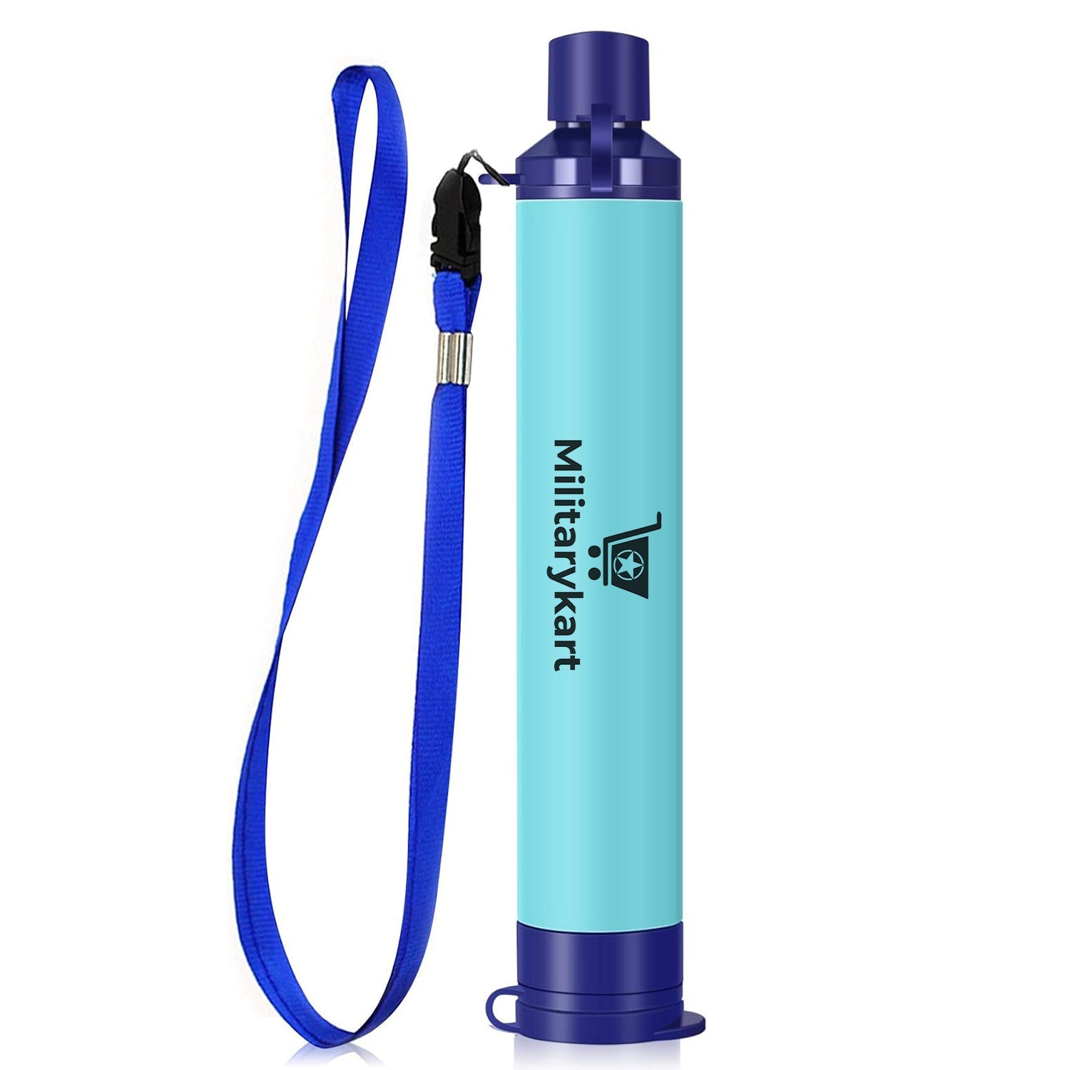Personal Water Filter Straw – 5-Stage Portable Water Purifier for Camping, Hiking, Travel & Emergency Kits