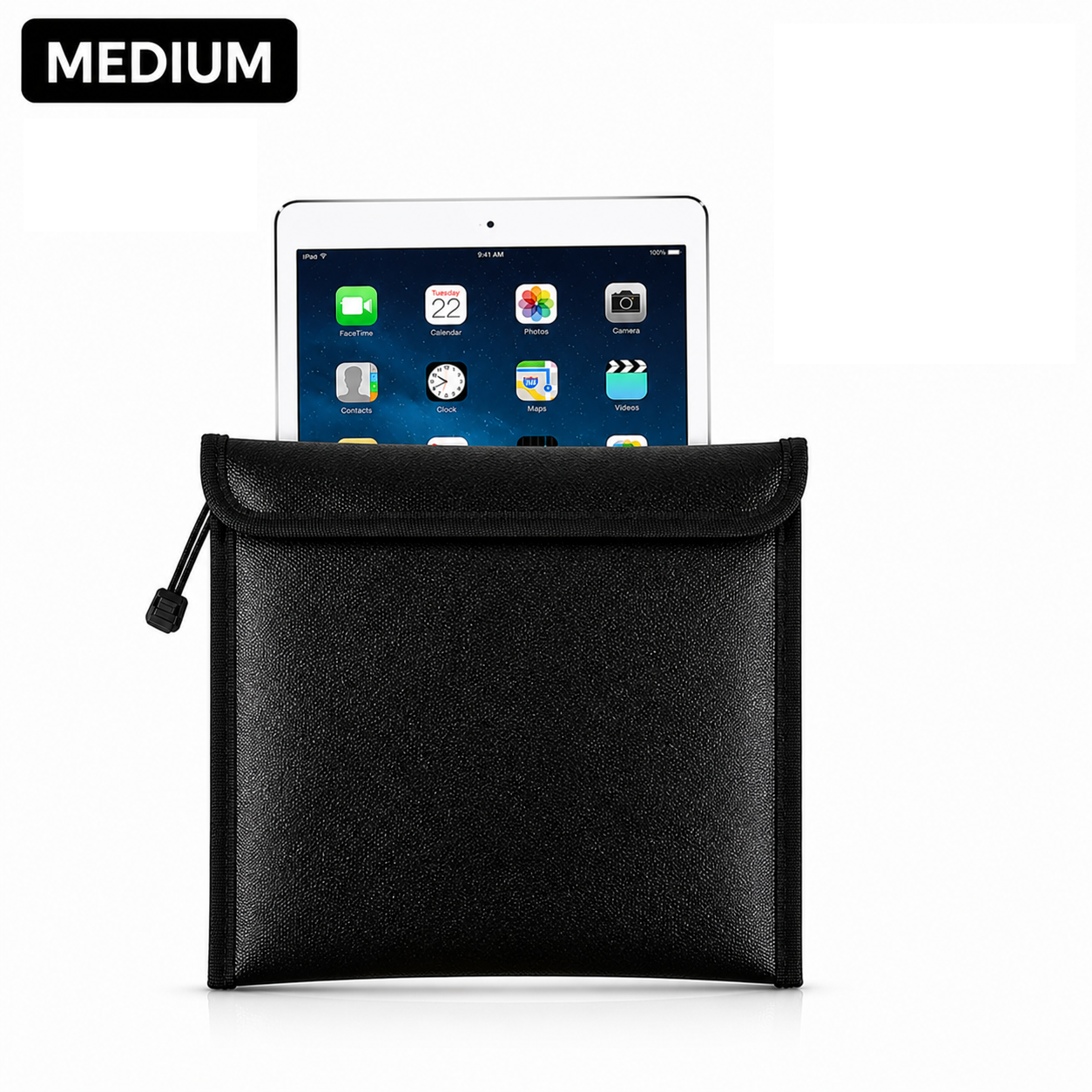 Fireproof & Water Resistant Document Bag – Money & File Safe Storage Pouch