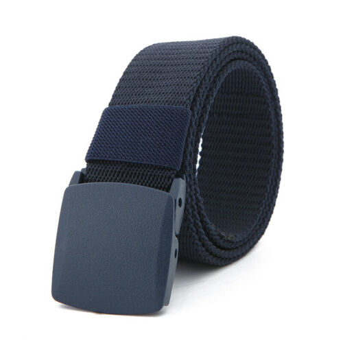 Mens Heavy Duty Canvas Belts with Breathable Webbing
