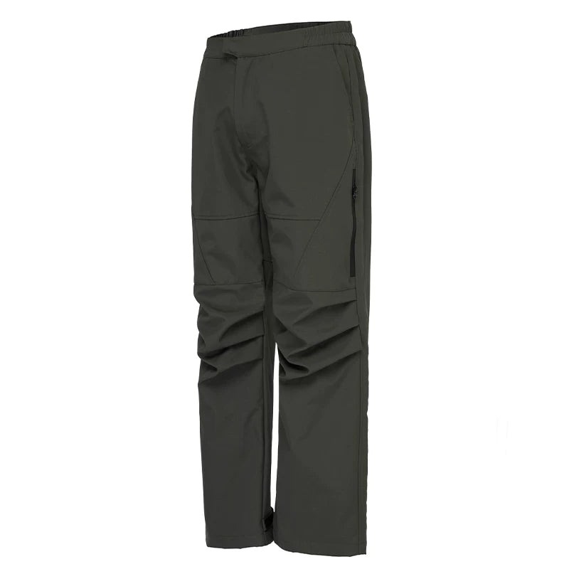 F2CE Nylon Knee Fold Thickened High Street Vibe Work Pants Loose Straight Pocket Parachute Pants Casual Pants