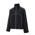 F2CE patchwork jacket embroidered loose and wide style trendy sports and leisure versatile autumn top stand up collar zipper jacket