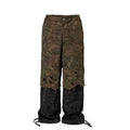 F2CE Trendy Casual Pants Splicing to Make Old Loose Vibe Camo Pants Waste Soil Washed Damaged Double Layer Stacked Pants