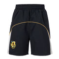 F2CE trendy loose casual versatile shorts embroidered stamp splicing contrasting color men's beach pants breathable five quarter pants