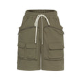 F2CE American style trendy high street Vibe looped multi pocket zipper tactical workwear functional heavyweight loose shorts for men