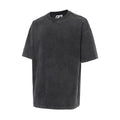 F2CE Heavy Weight 330g American Retro High Street Loose Cotton Washed Outdated Solid Color Basic Short Sleeve Men's and Women's T-shirt