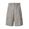 F2CE American style trendy high street Vibe pocket zipper workwear with heavy-duty loose wear and tear casual shorts for men