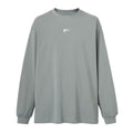 F2CE autumn and winter long sleeved multi-color trendy basic print loose casual couple pure cotton inner layer men's T-shirt base shirt
