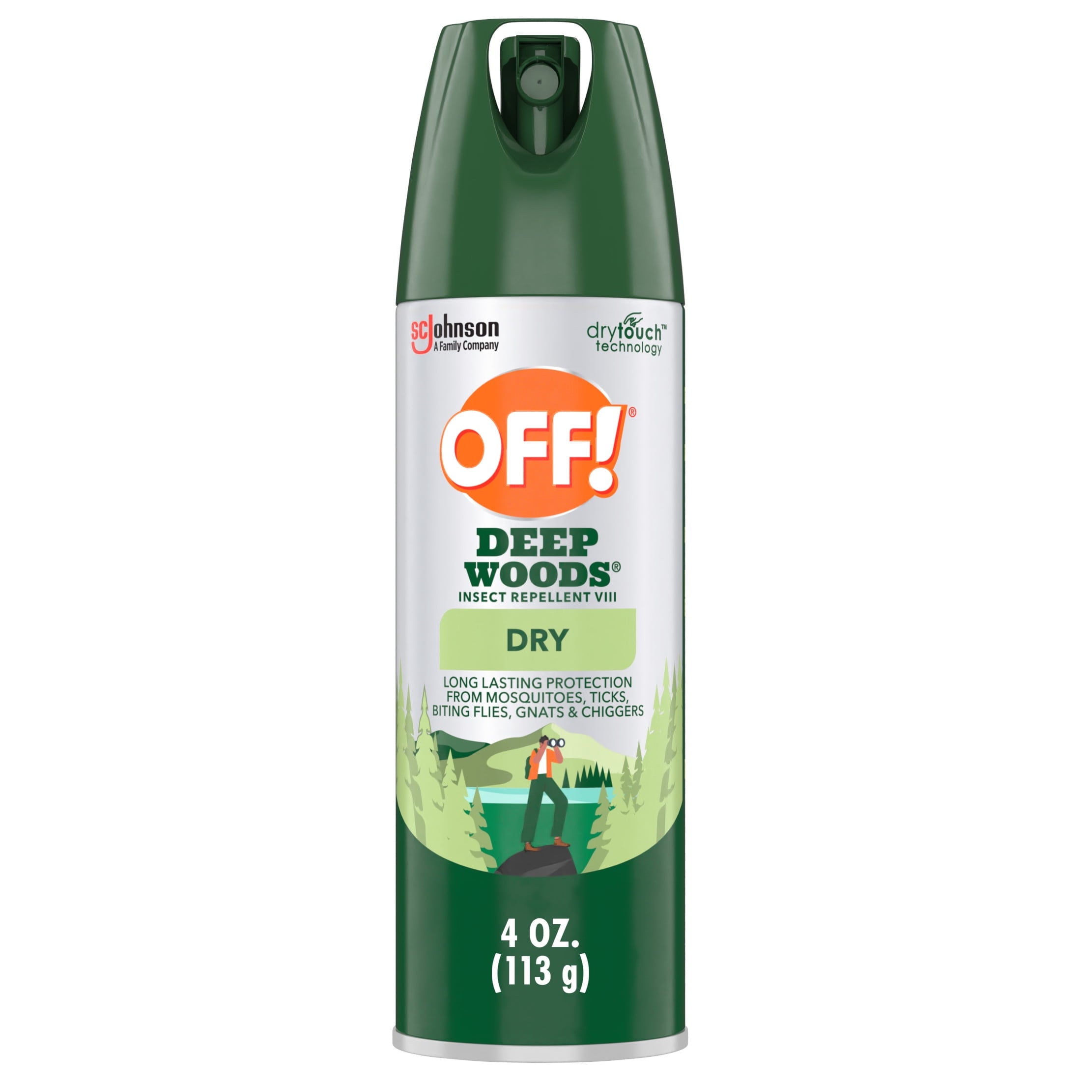 Deep Woods Long Lasting Protection Insect Repellent Aerosol with 25% Deet - 4 oz