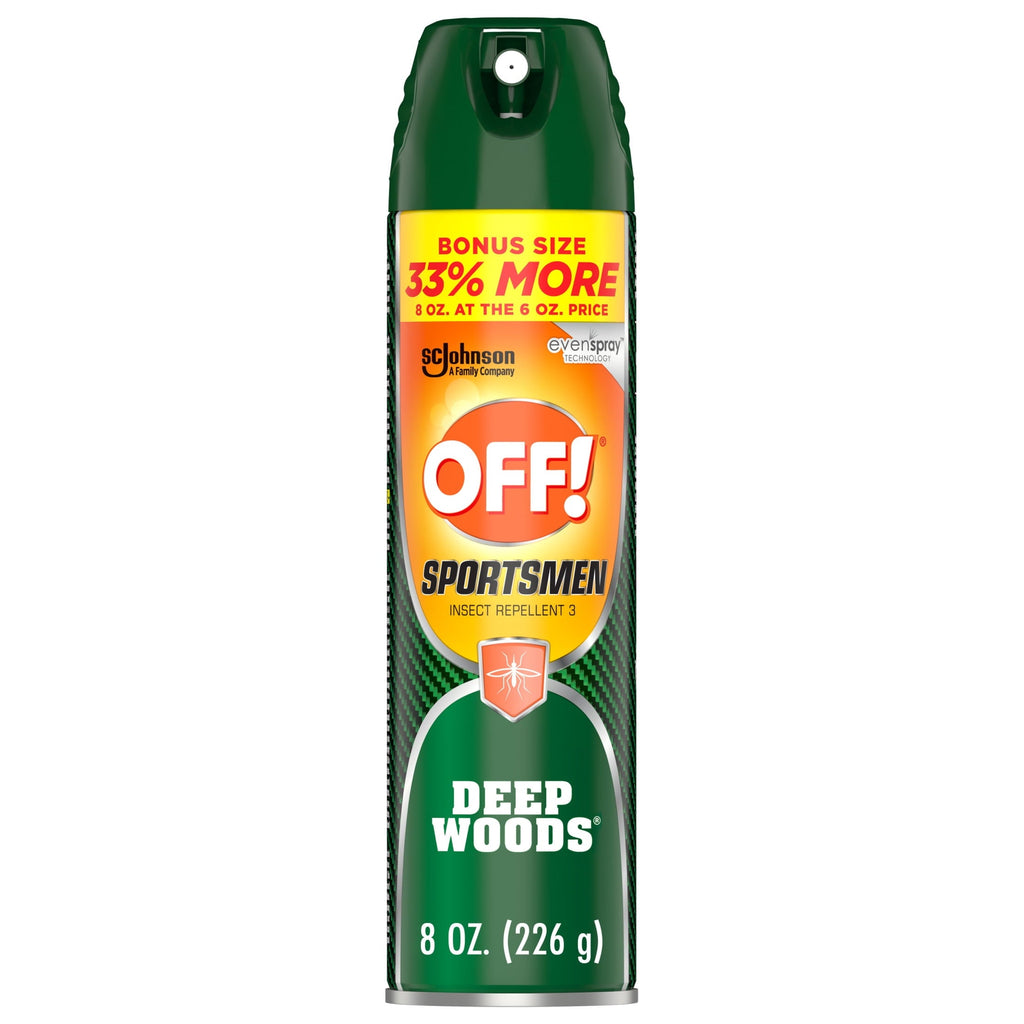 Deep Woods Insect Repellent for Sportsmen, Sweat-Resistant Mosquito & Bug Spray - 8 Oz