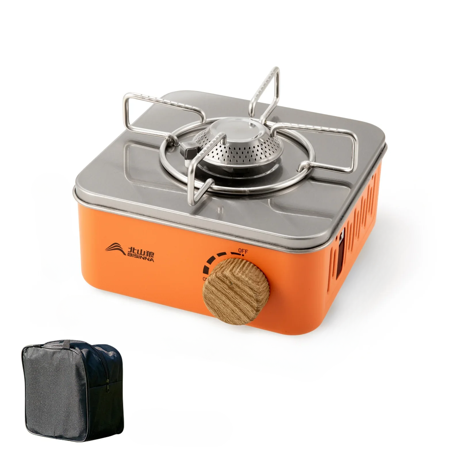 Mini Foldable Camping Stove – Portable Backpacking Gas Stove for Hiking & Outdoor Cooking
