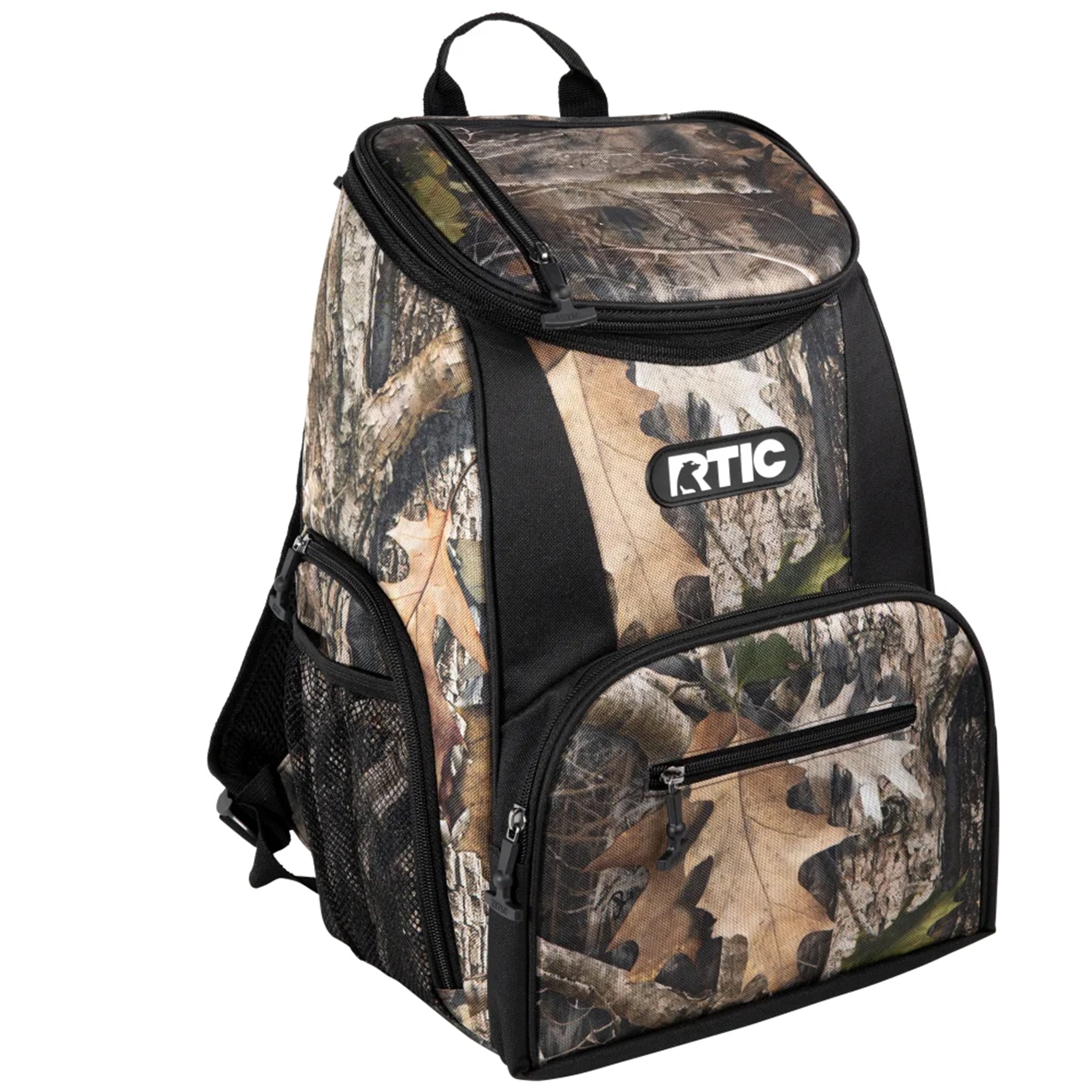 Lightweight Insulated Cooler Backpack with 15-Can Capacity and Additional Storage Pockets - Kanati Camo