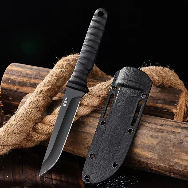 Ultimate Outdoor Survival Knife – Portable High Hardness Steel Camping Knife
