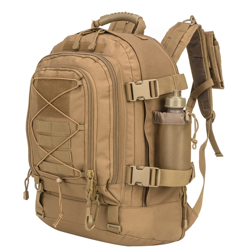 60L Military Tactical Backpack – Expandable Waterproof Outdoor Rucksack for Camping, Hiking & Travel | MilitaryKart