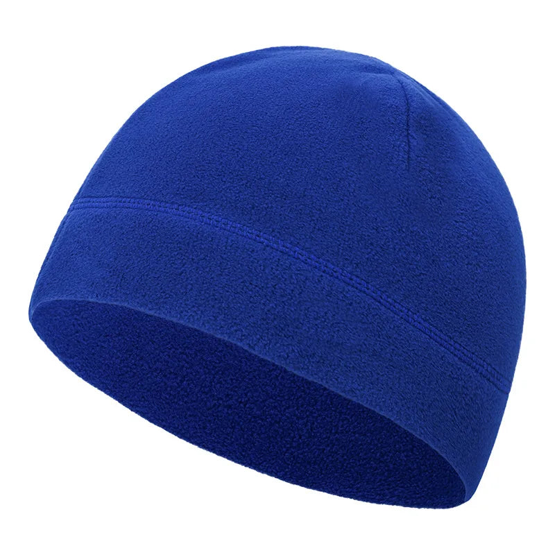 Tactical Fleece Beanie Hat for Men – Lightweight Breathable Skull Cap for Running, Work & Outdoor Use