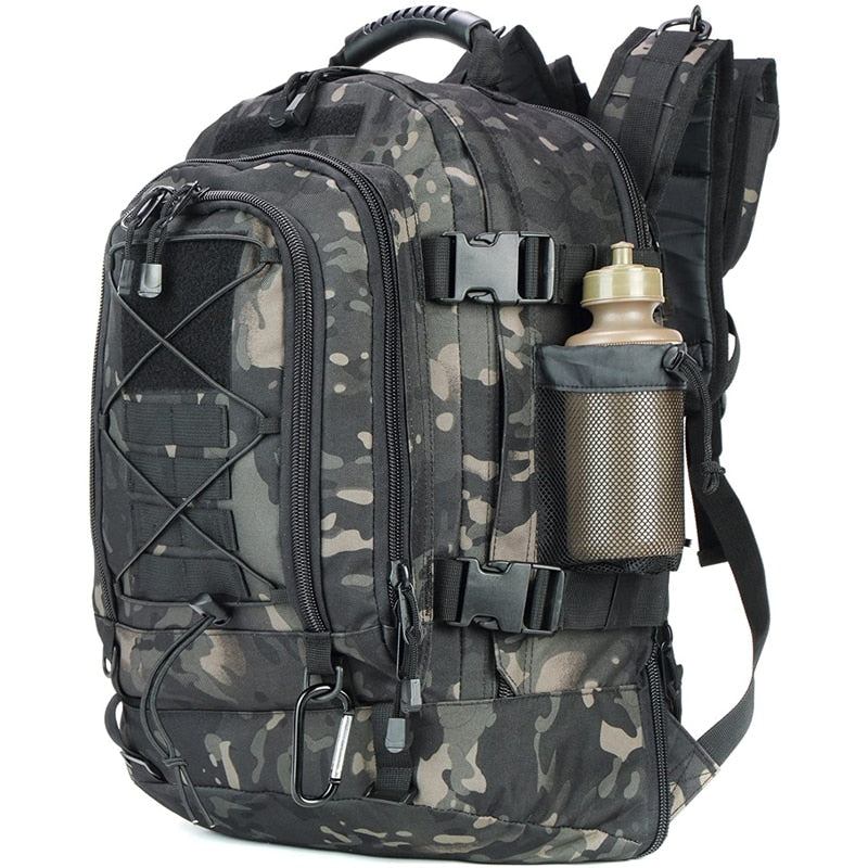 60L Military Tactical Backpack – Expandable Waterproof Outdoor Rucksack for Camping, Hiking & Travel | MilitaryKart
