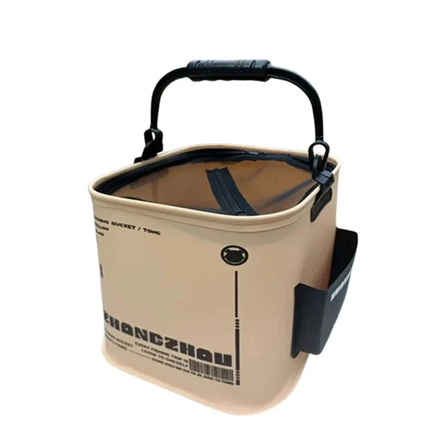 Foldable Fishing Bucket – Durable, Compact & Multi-Purpose