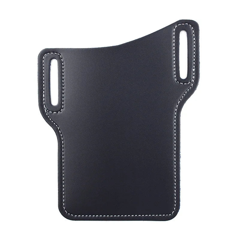 Leather Phone Holster for Men – Belt Clip Cell Phone Holster Pouch for iPhone & Smartphones