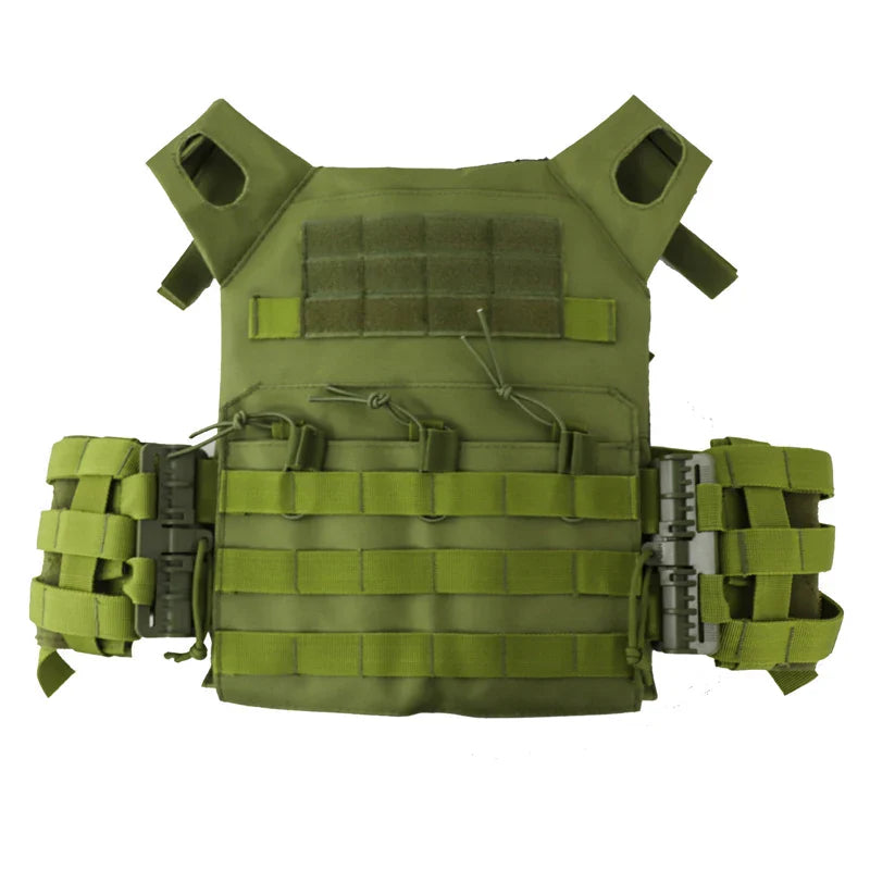 Universal Quick Release Buckle Set for Tactical Vests – MOLLE Compatible Fast-Release Vest Connector for Military & Outdoor Gear