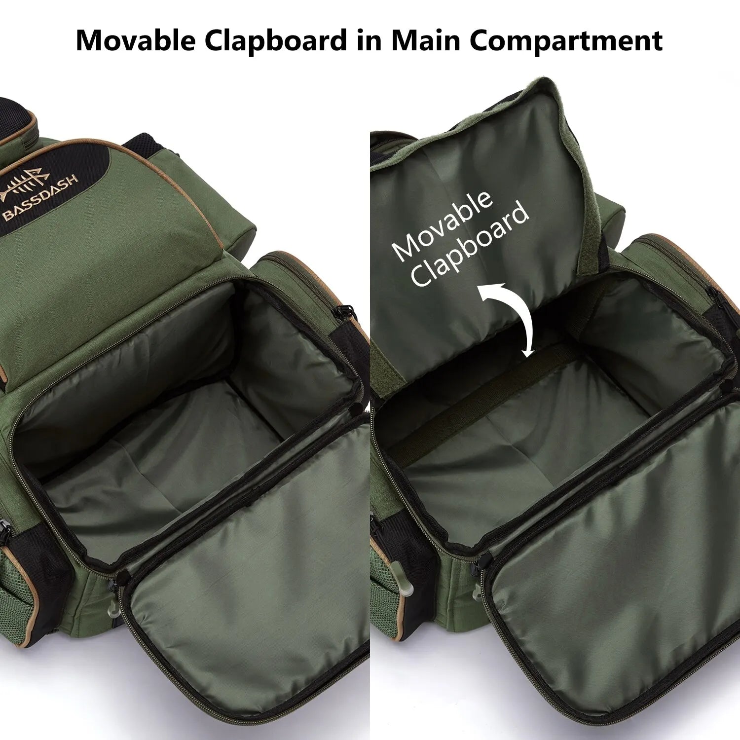 Tactical Fishing Backpack – Lightweight Waterproof Tackle Backpack & Tackle Box Bag