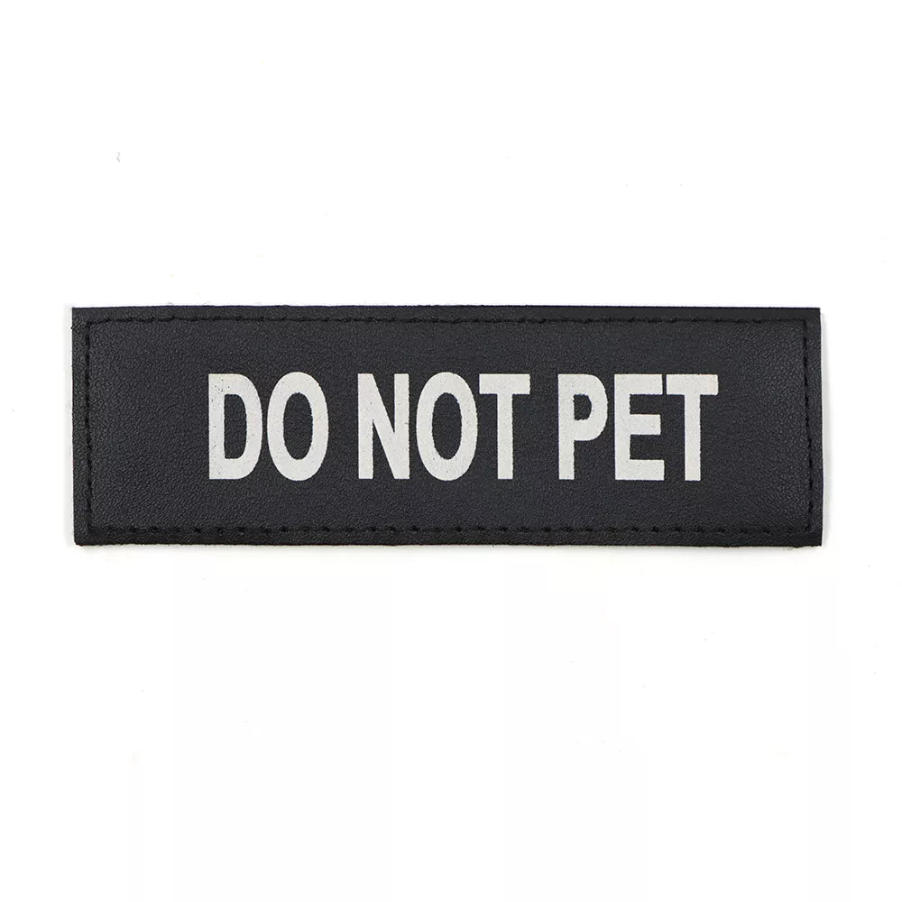 Dog Harness Patches – Hook & Loop Name Tags for Service Dogs, K9 & Emotional Support