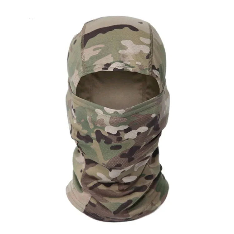 All-Season Tactical Balaclava – Military Ski Mask Camo, Hunting & Woodland Camouflage Face Cover