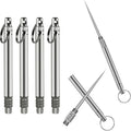 Ultra-Durable Titanium Toothpick – Reusable Waterproof EDC Travel Pick (2/4 Pack)