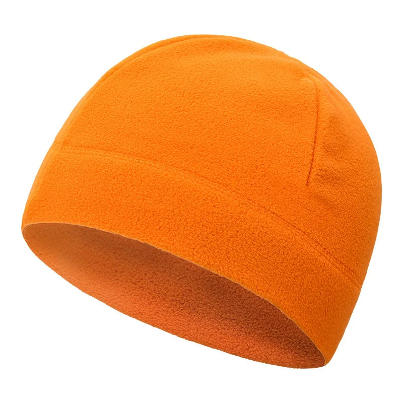 Tactical Fleece Beanie Hat for Men – Lightweight Breathable Skull Cap for Running, Work & Outdoor Use