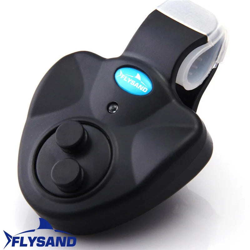 Fishing Rod Bite Alarm – Electronic Buzzer with Bright LED Indicator