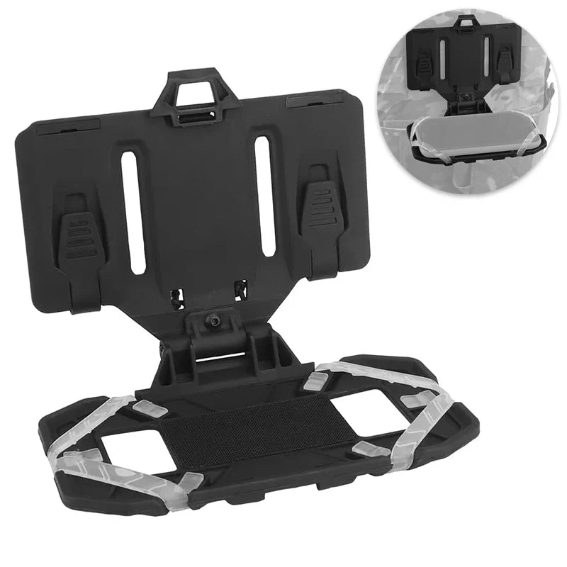 Chest Phone Mount for Tactical Vest - MOLLE Navigation Board Phone Holder