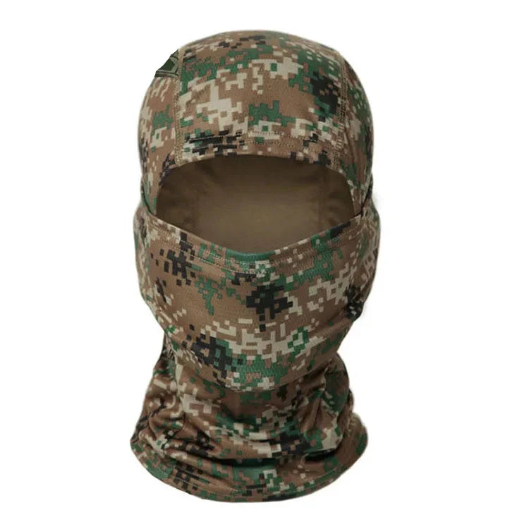 All-Season Tactical Balaclava – Military Ski Mask Camo, Hunting & Woodland Camouflage Face Cover