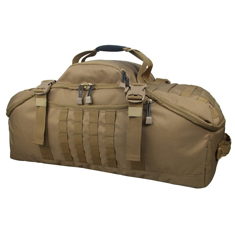 3 in  1  military duffel bag tactical travel outdoor rucksack waterproof backpack